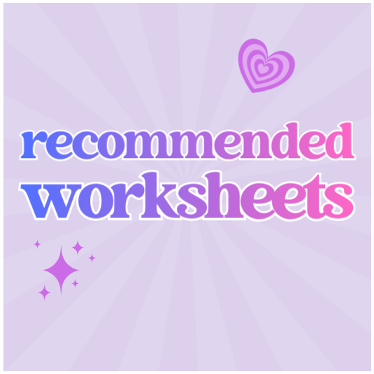 Recommended Worksheets